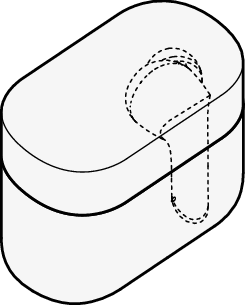 Put in case one ear R